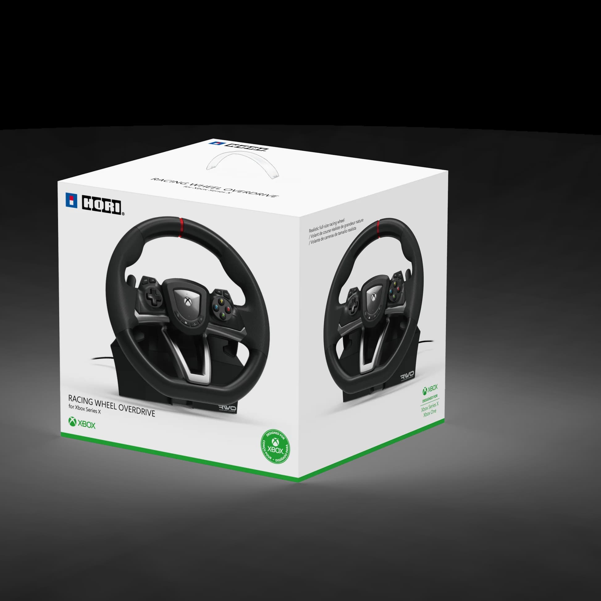 HORI XB RACING WHEEL OVER DRIV +HORI PC RACING SHIFTER - Image 1