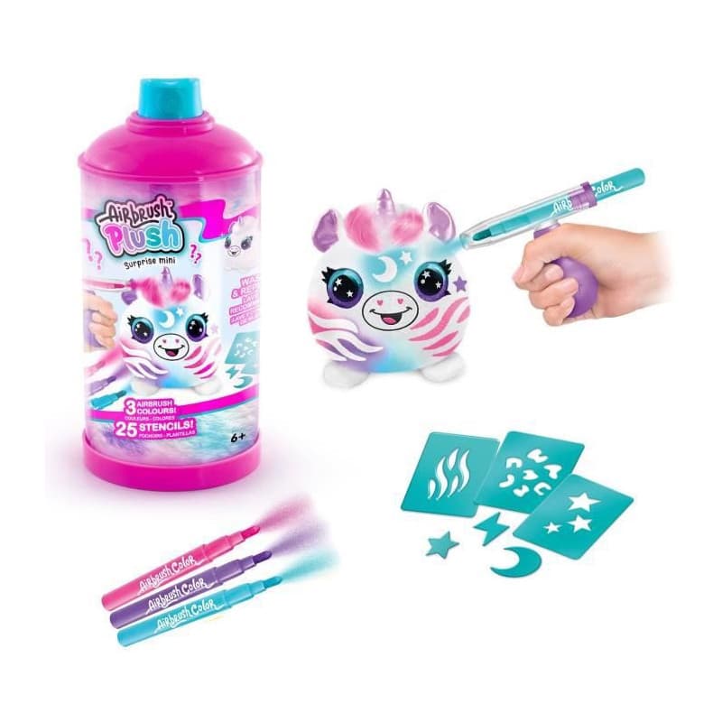 Travaux Manuel Canal Toys Airbrush Plush Personnalisé
