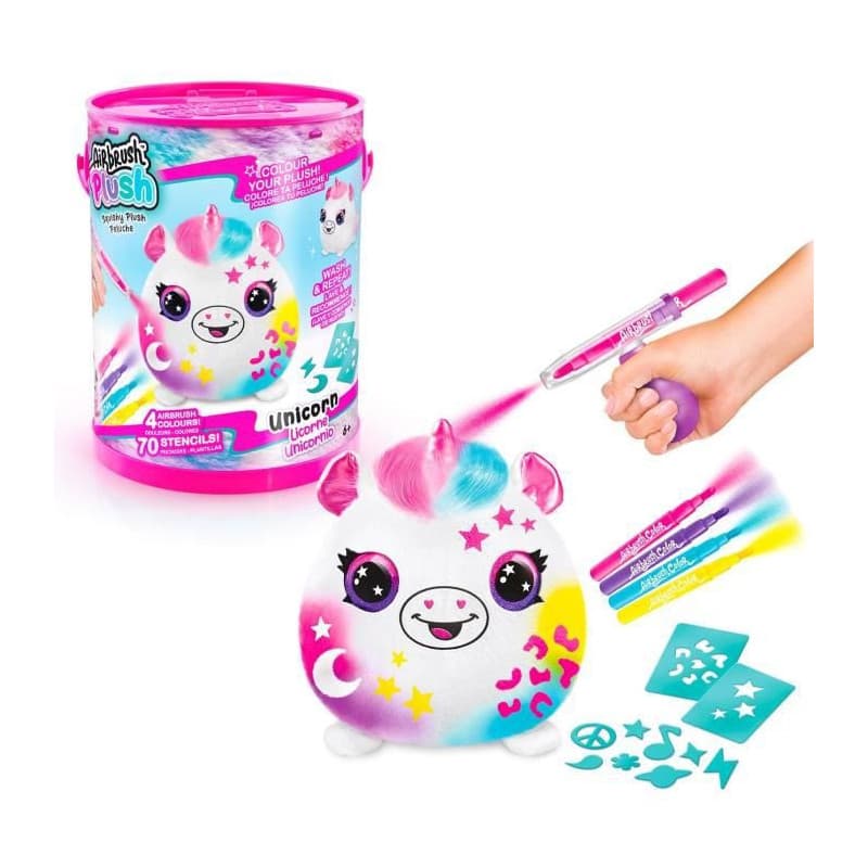 Travaux Manuel Canal Toys Airbrush Plush Barrel Plush Squishy Multicouleur