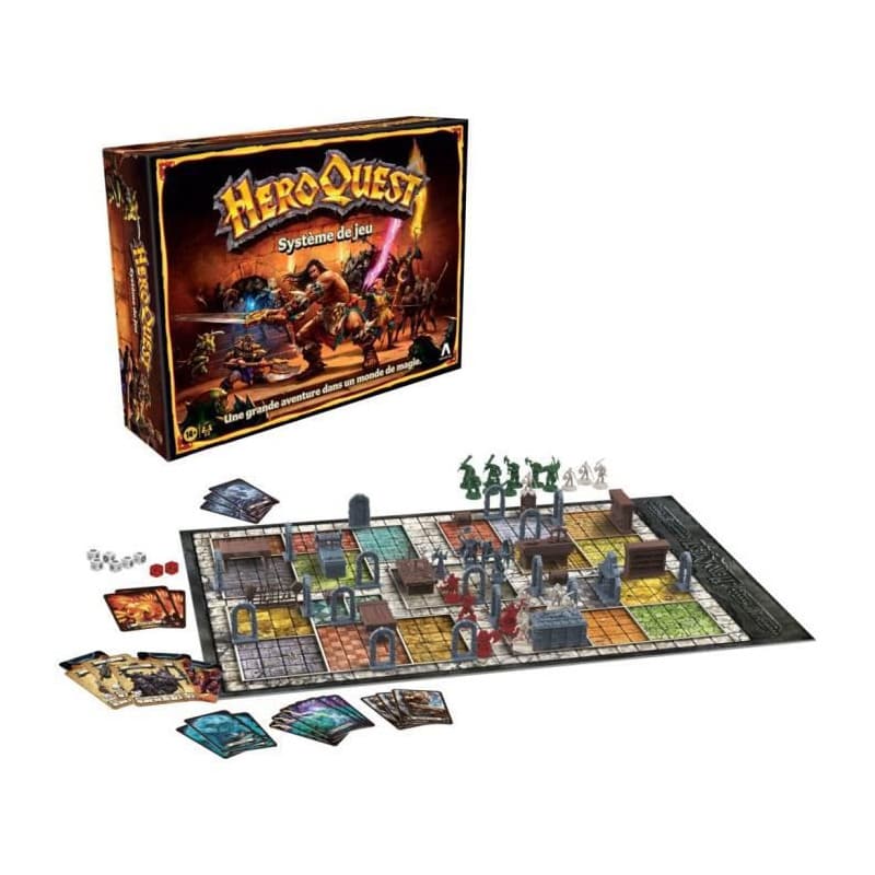 Hasbro Gaming Système de jeu HeroQuest
