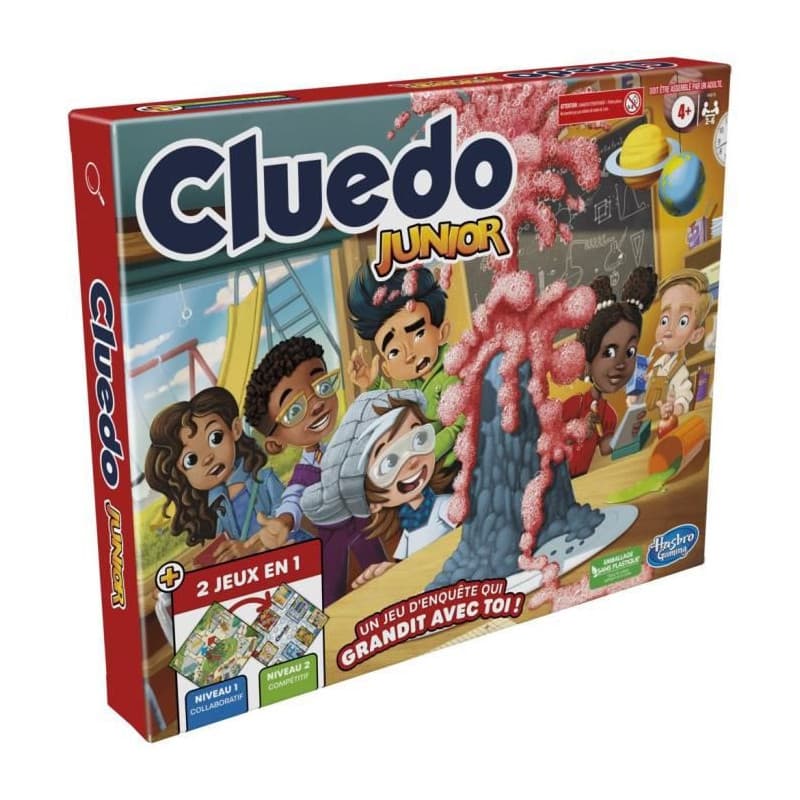 Hasbro Gaming Cluedo Junior 15 min Jeu de société Déduction
