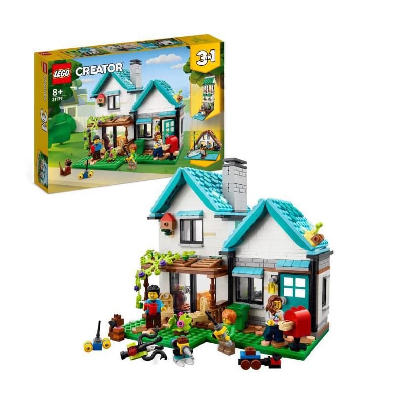 Playset Lego 31139 Cosy House 808 Pièces