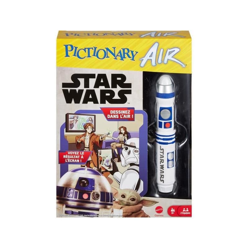 Games Pictionary Air Star Wars 15 min Jeu de société Dessin