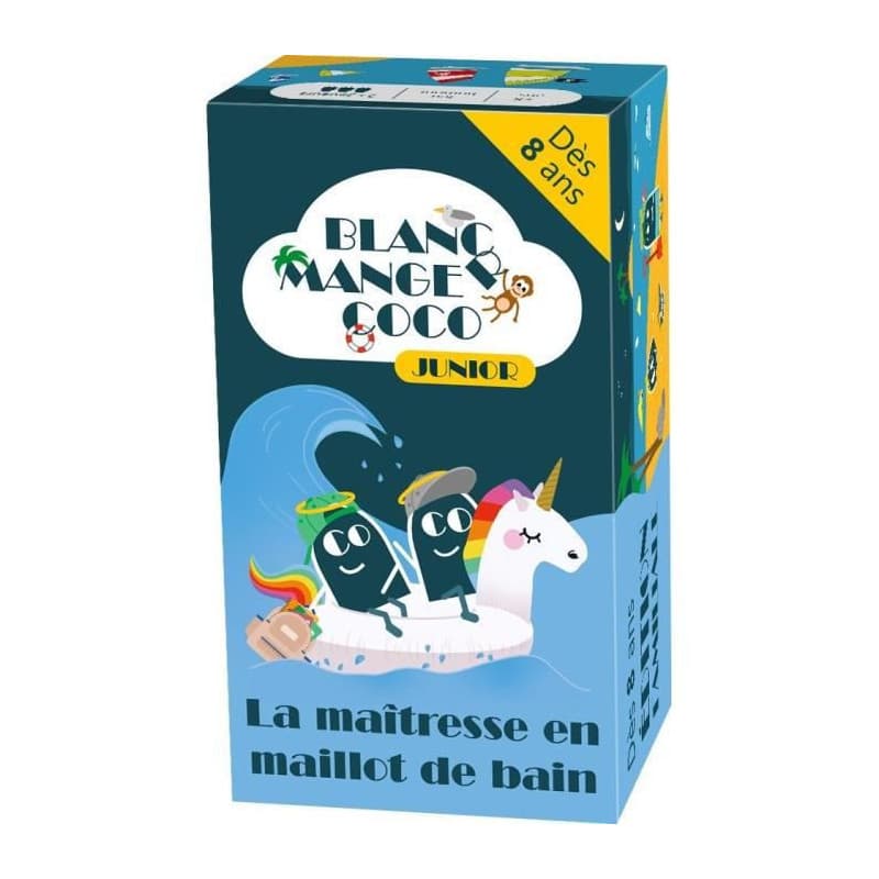 Jeu de questions-réponses Blanc-Manger Coco Junior - La Maitresse en Maillot de Bain (FR)