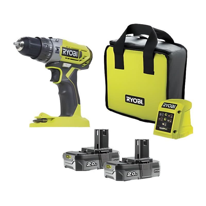 Perceuse à Percussion Ryobi R18PD2-0 2 Ah 18 V 40 Nm