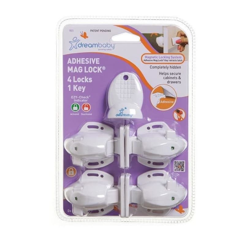 Fermeture de sécurité Dreambaby Mag Lock 5 Pièces