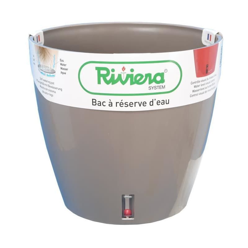 Pot Riviera Eva Taupe Ronde Ø 46 cm