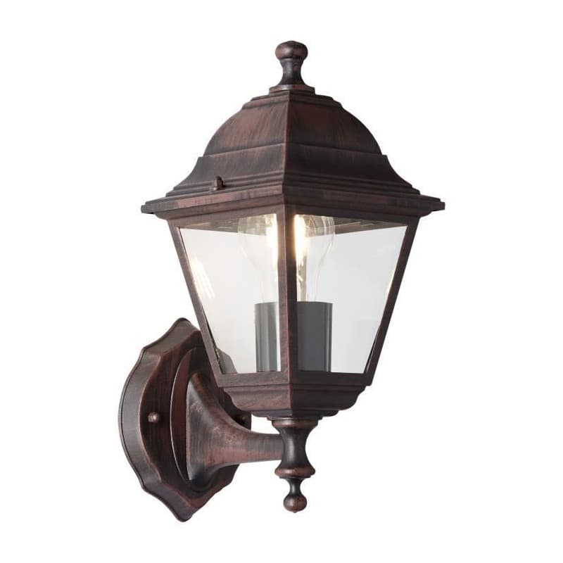 Applique Brilliant Nissie Extérieur Noir oxydé E27 60 W