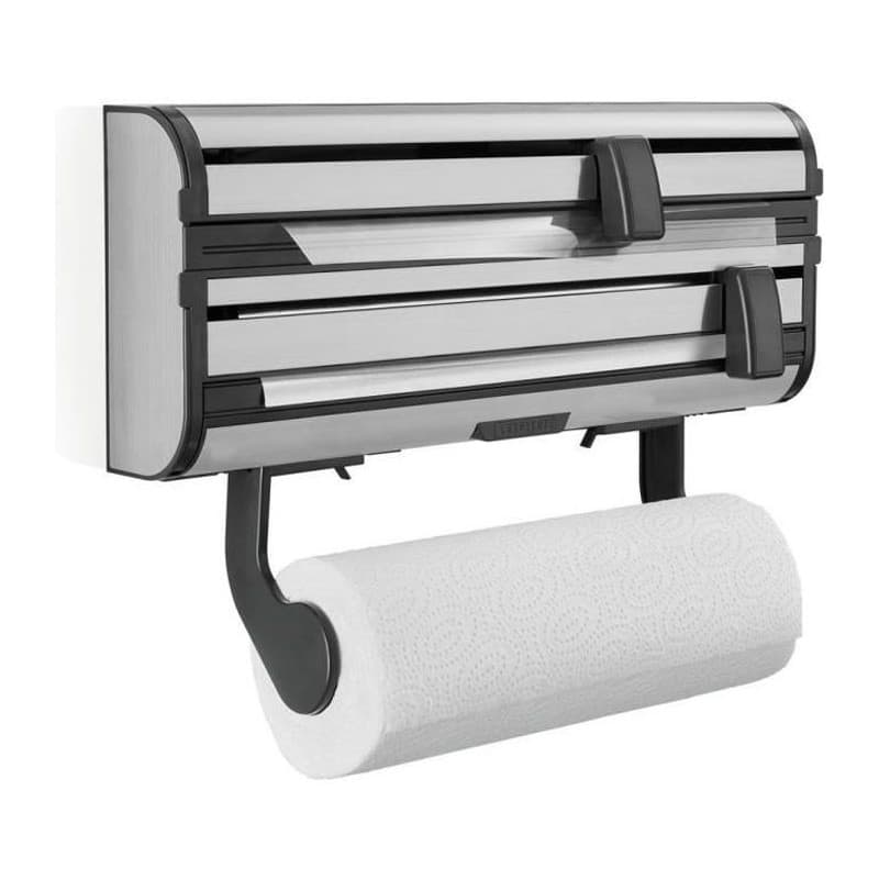 Dérouleur de papier de cuisine Leifheit 25793 Noir Aluminium Plastique