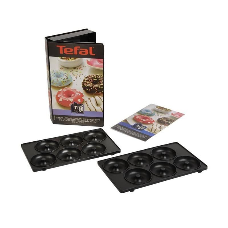 Tefal Lot de 2 Plaques Beignets - Snack Collection - XA801112