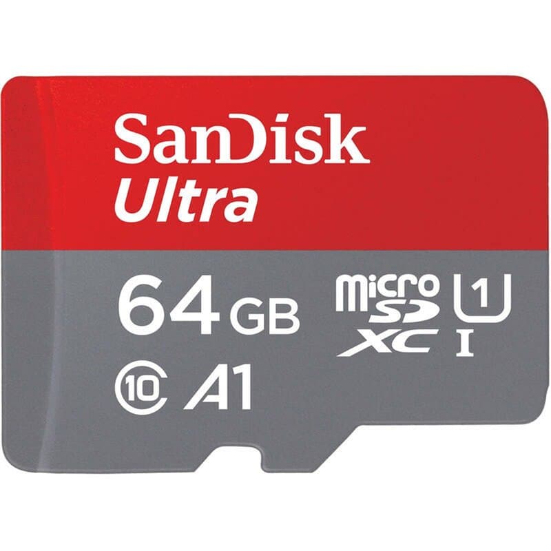 Carte Mémoire Micro SD avec Adaptateur Western Digital SDSQUAB-064G-GN6I