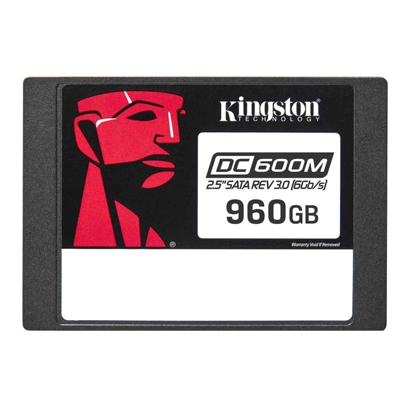 Kingston Technology SSD SATA Enterprise DC600M (usage mixte) 2.5 de 960 Go