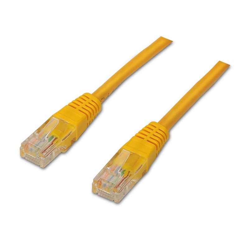 Aisens A135-0256 câble de réseau Jaune 3 m Cat6 U/UTP (UTP)