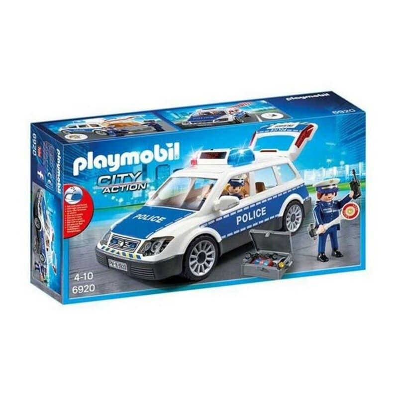 Voiture avec Lumièe et Son City Action Police Playmobil Squad Car with Lights and Sound