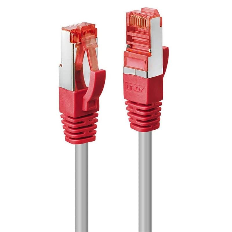 Lindy Cat.6 S/FTP 2m câble de réseau Gris Cat6 S/FTP (S-STP)