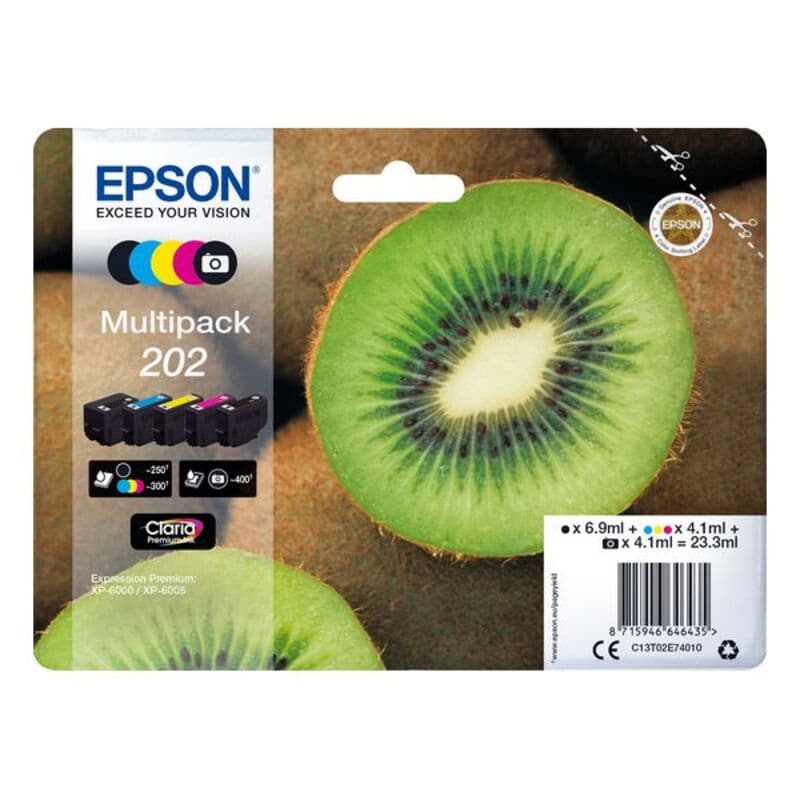 Epson Kiwi Multipack 5-colours 202 Claria Premium Ink