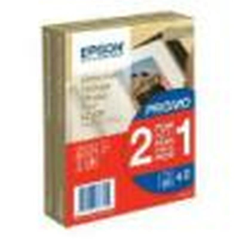 Epson Premium Glossy Photo Paper - 10x15cm - 2x 40 Feuilles