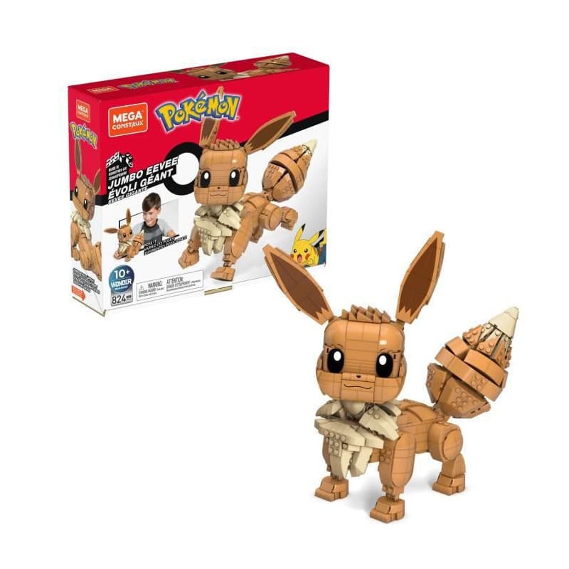 Mega Construx Pokémon Évoli Géant