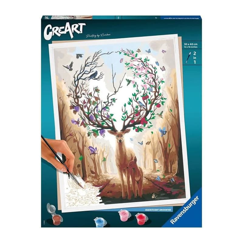 Travaux Manuel Ravensburger Magic Deer 30 x 40 cm