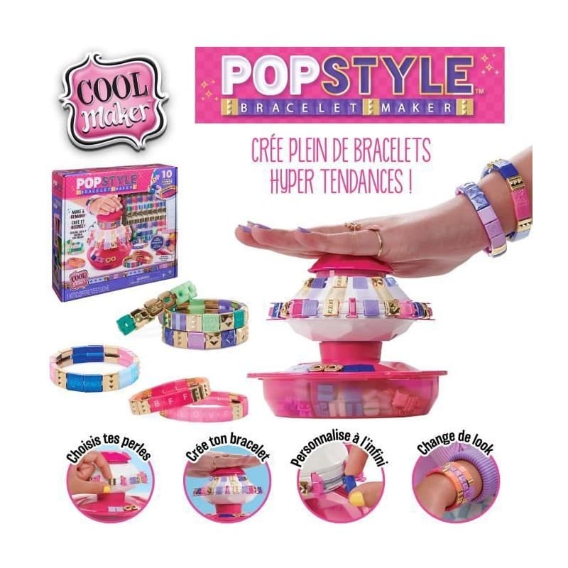 Kit de création de bracelets Spin Master 6067289 Plastique