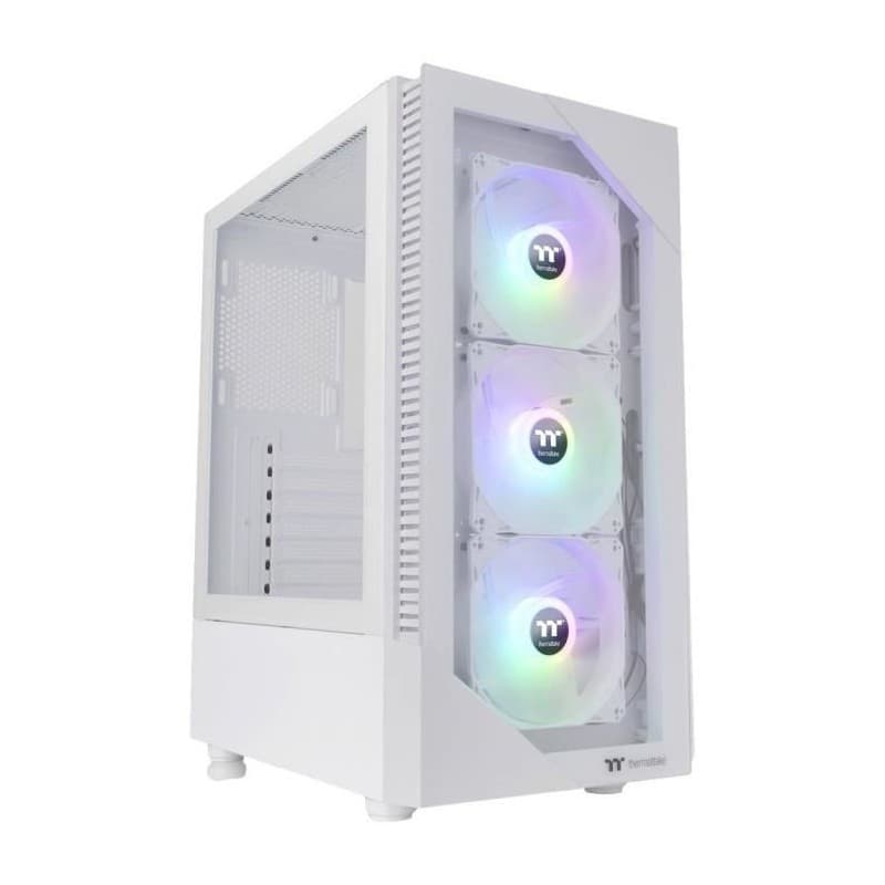Boîtier ATX semi-tour THERMALTAKE CA-1X3-00M6WN-00 Blanc
