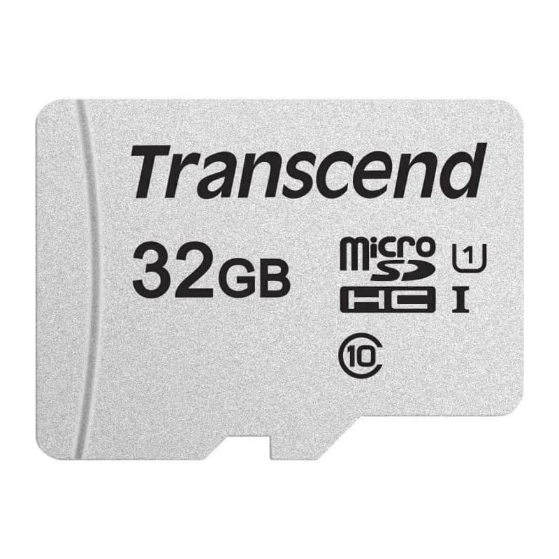 Transcend Premium 300S Carte microSDHC 32 Go Class 10, UHS-I, UHS-Class