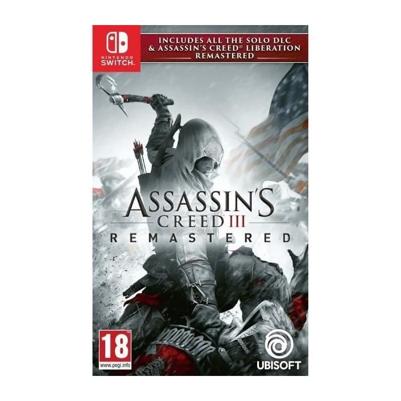 Assassin'S Creed 3 + Assassin's Creed Liberation ReMaster Jeux Switch