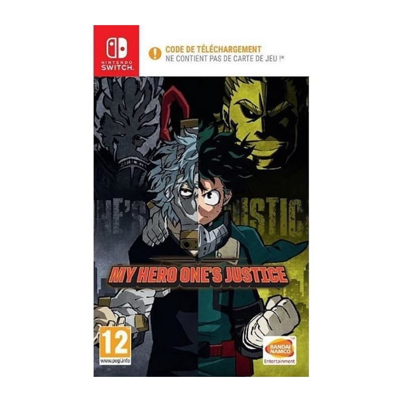 My Hero One's Justice Jeu Nintendo Switch - Code in a box
