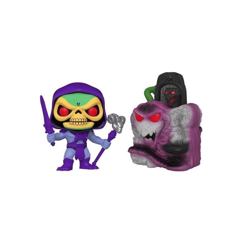Funko - Les Maîtres de l'Univers - Figurine POP! Snake Mountain w/Skeletor