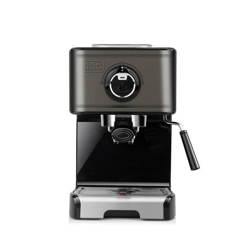 Café Express Arm Black & Decker ES9200010B Noir Argenté 1,2 L