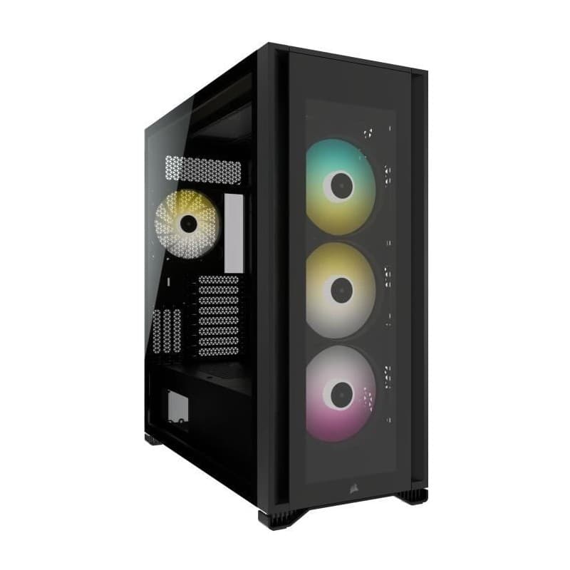 Boîtier ATX semi-tour Corsair iCUE 7000X RGB Noir