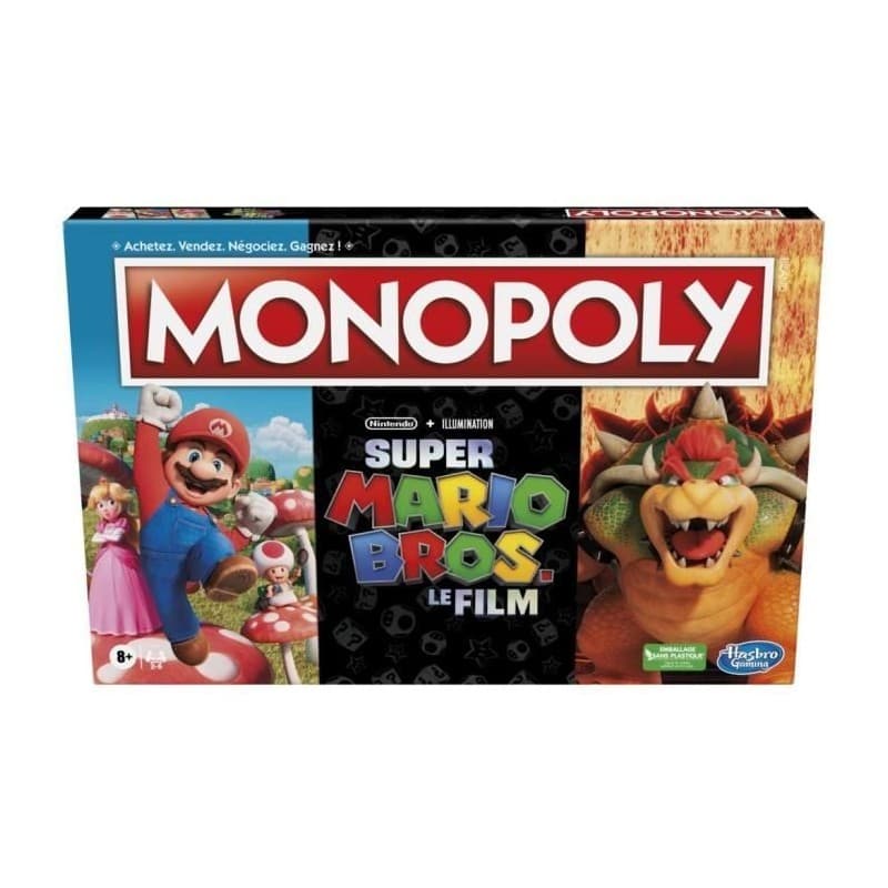 Jeu de société Monopoly Super Mario Bros Film (FR)