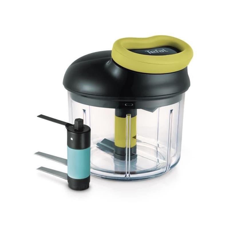 Tefal 5 Second ustensile pour râper et émincer Noir, Vert