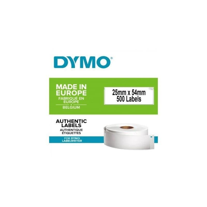 Etiquettes pour Imprimante Dymo S0722520 Blanc Noir/Blanc