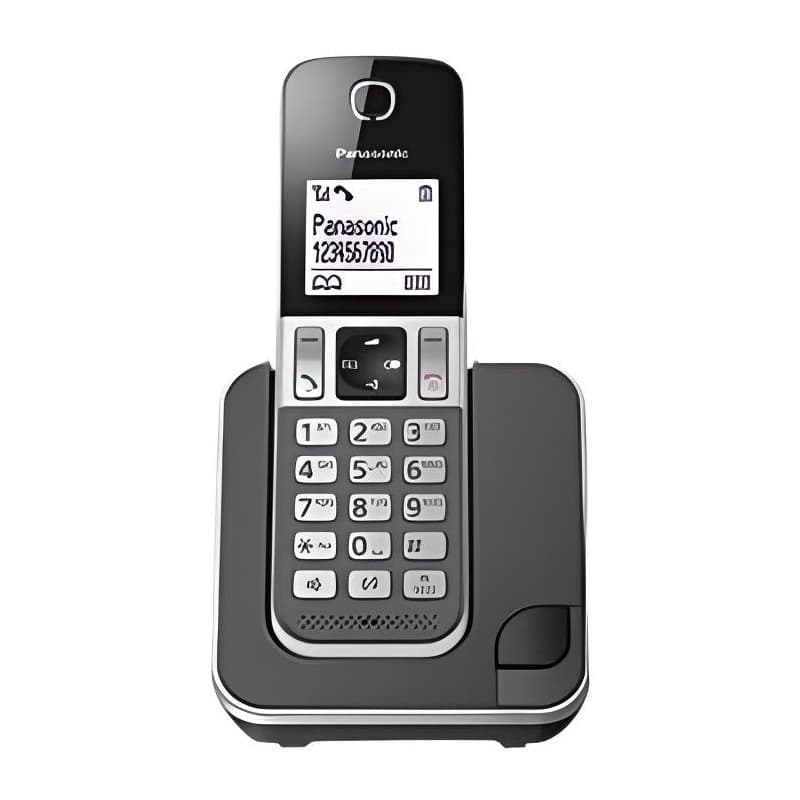Téléphone fixe Panasonic KX-TGD310FRG Gris