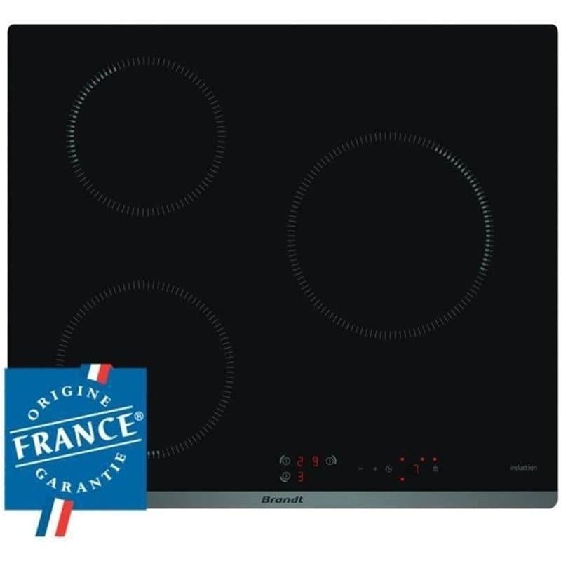Plaque à Induction Brandt BPI6310B 60 cm 4600 W