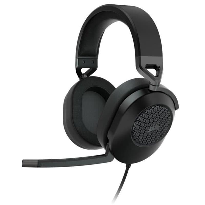 Casques avec Microphone Corsair HS65 SURROUND Noir