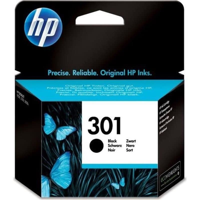 HP 301 cartouche d'encre noir authentique