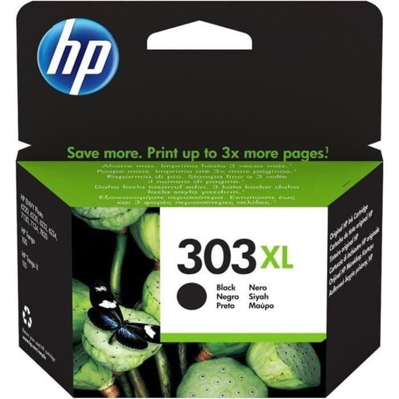 HP Cartouche dencre noir 303XL grande capacité authentique