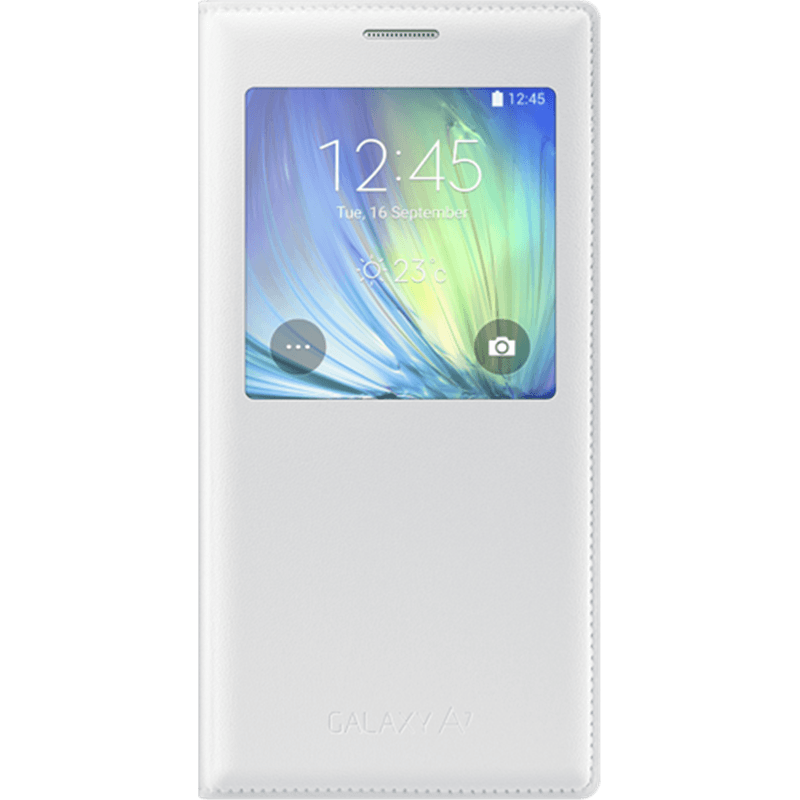 Samsung EF-CA700B coque de protection pour téléphones portables Folio porte carte Blanc