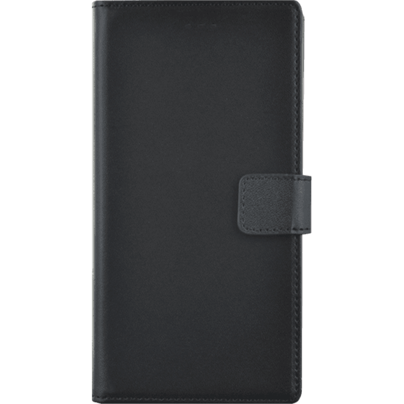 Folio Wallet Universel L avec languette de fermeture Noir Bigben