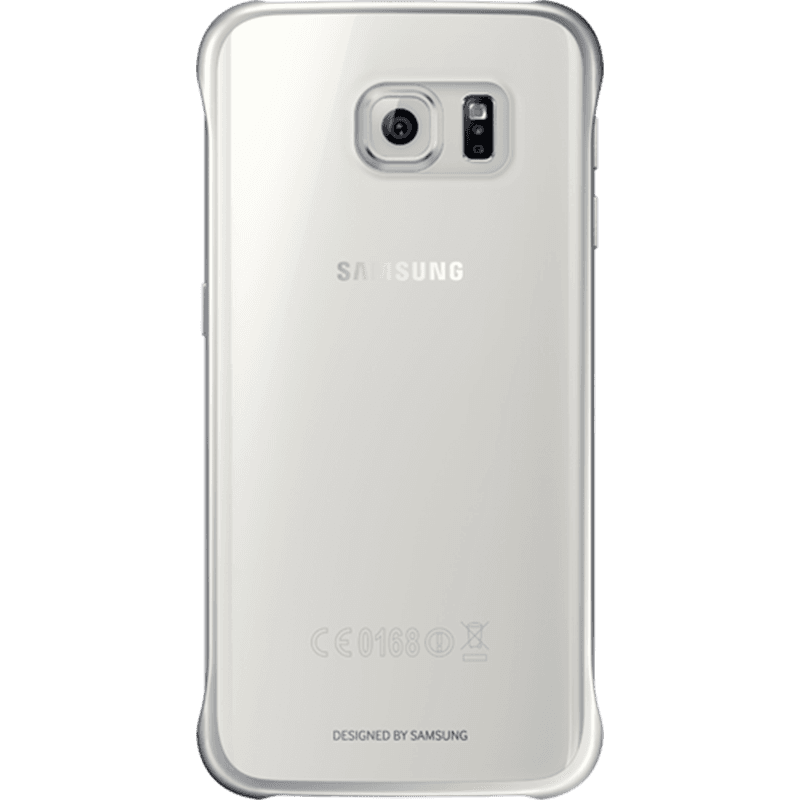 Samsung EF-QG925B coque de protection pour téléphones portables Housse Argent, Transparent