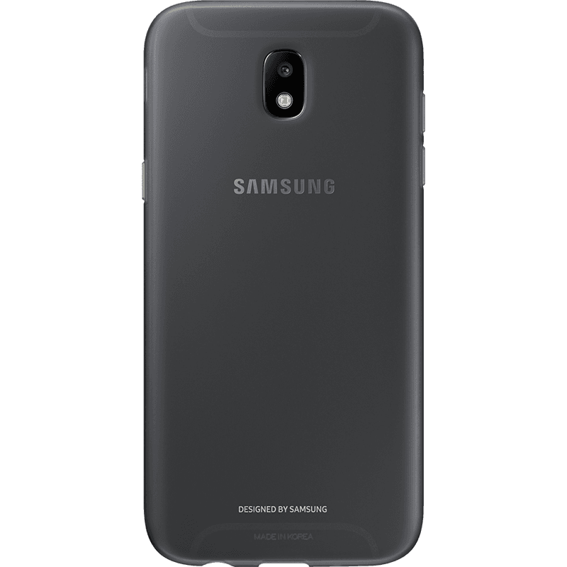 Coque semi-rigide Samsung EF-AJ730TB noire pour Galaxy J7 J730 2017