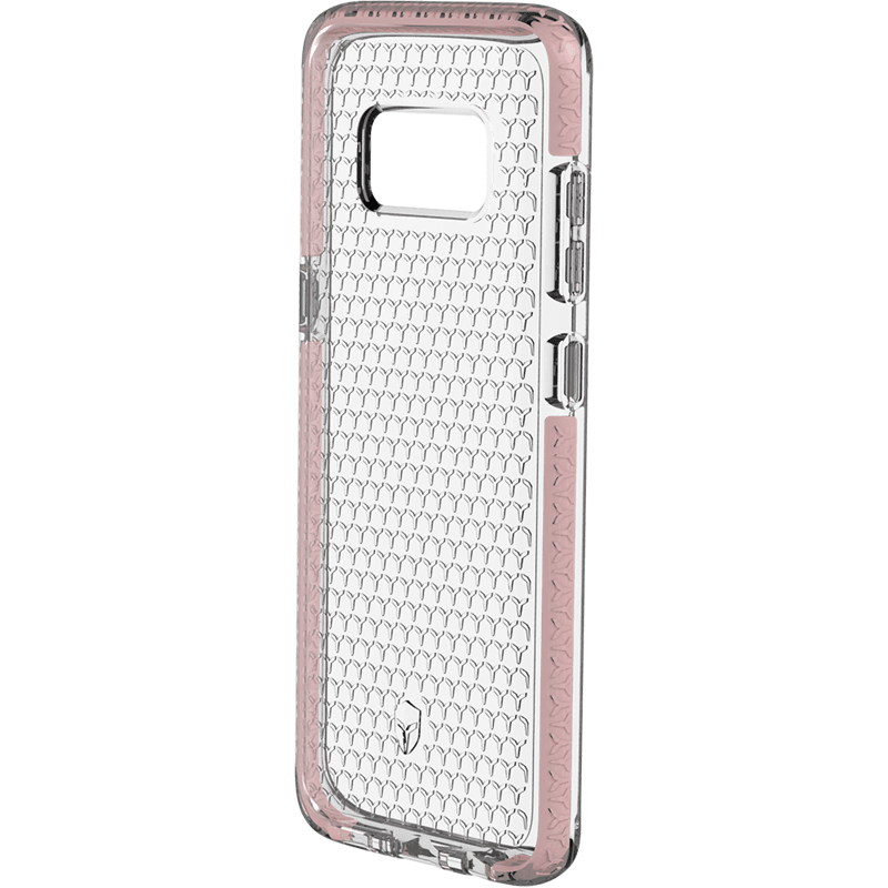 Coque Renforcée Samsung G S8 LIFE Contour Rose - Garantie à vie Force