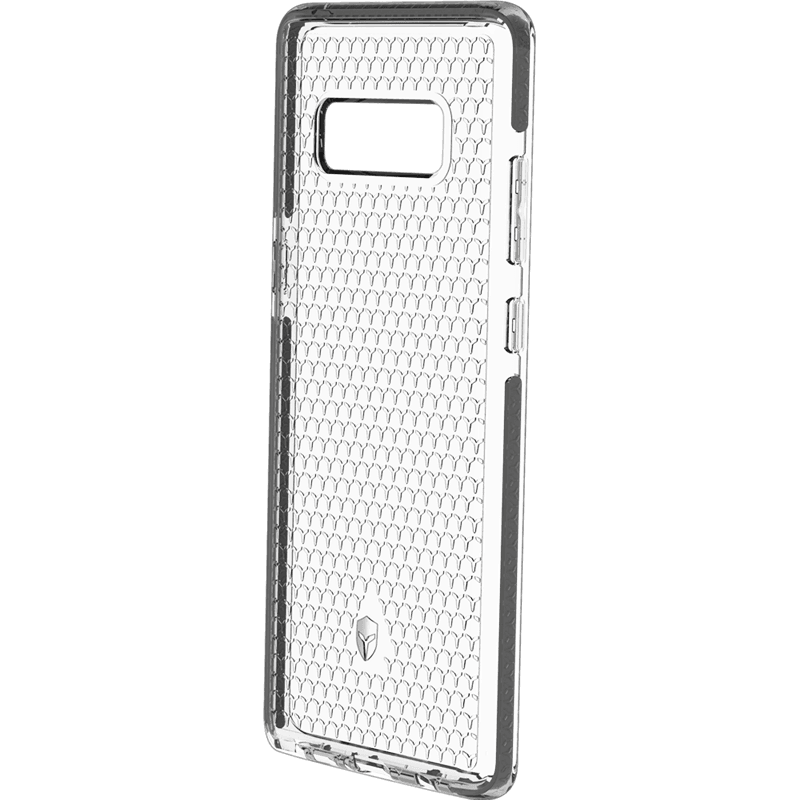 Coque Renforcée Samsung G Note 8 LIFE Contour Gris - Garantie à vie Fo