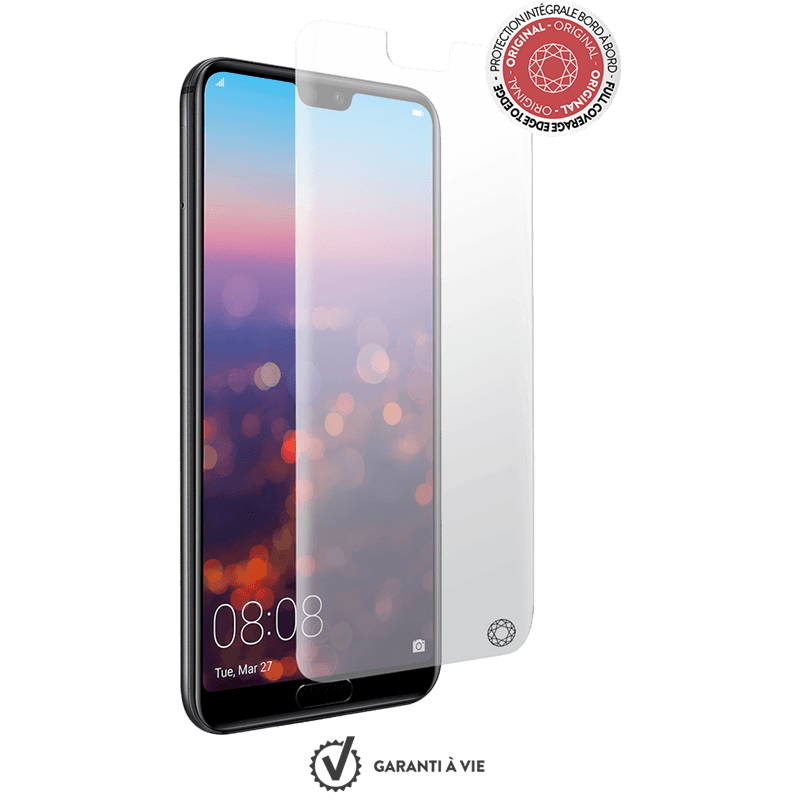Protège écran Huawei P20 Pro 3D Original - Garanti à vie Force Glass