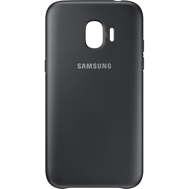 Coque rigide Samsung EF-PJ250CB noire pour Galaxy J2 Pro J250 2018