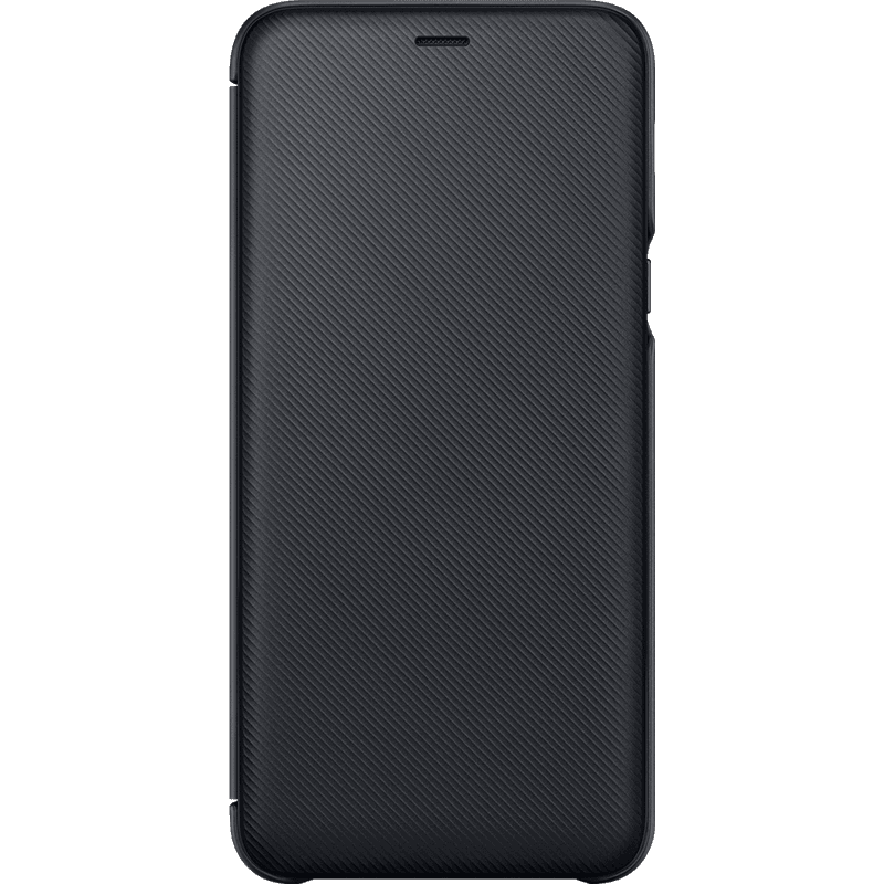 Etui à rabat Samsung EF-WA605CB noir pour Galaxy A6+ A605 2018