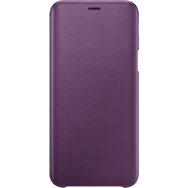 Etui à rabat Samsung EF-WJ600CE violet pour Galaxy J6 J600 2018
