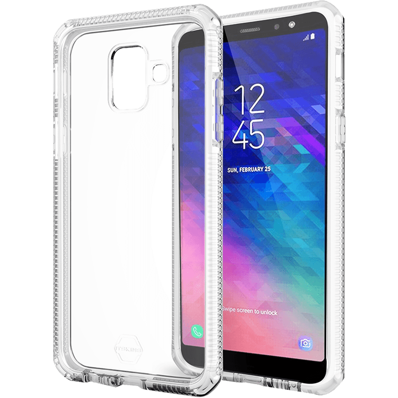 Coque semi-rigide Suprême Itskins transparente pour Samsung Galaxy A6